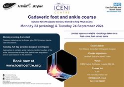 Cadaveric Foot & Ankle Course